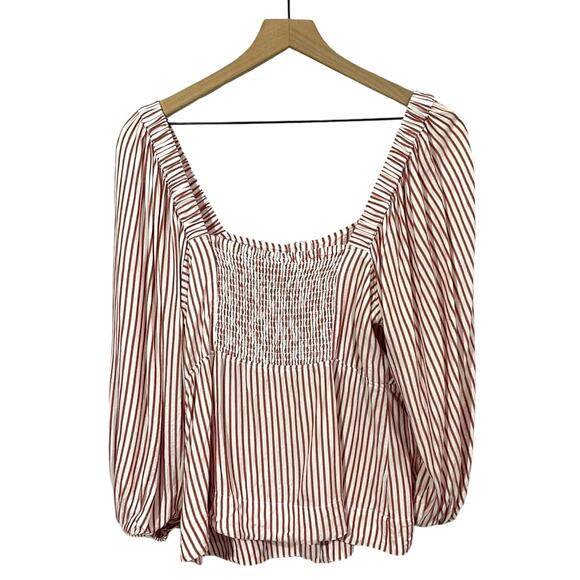 CAbi Carnival Top (Style 5890) - Red Stripe - Medium - Picture 3 of 16